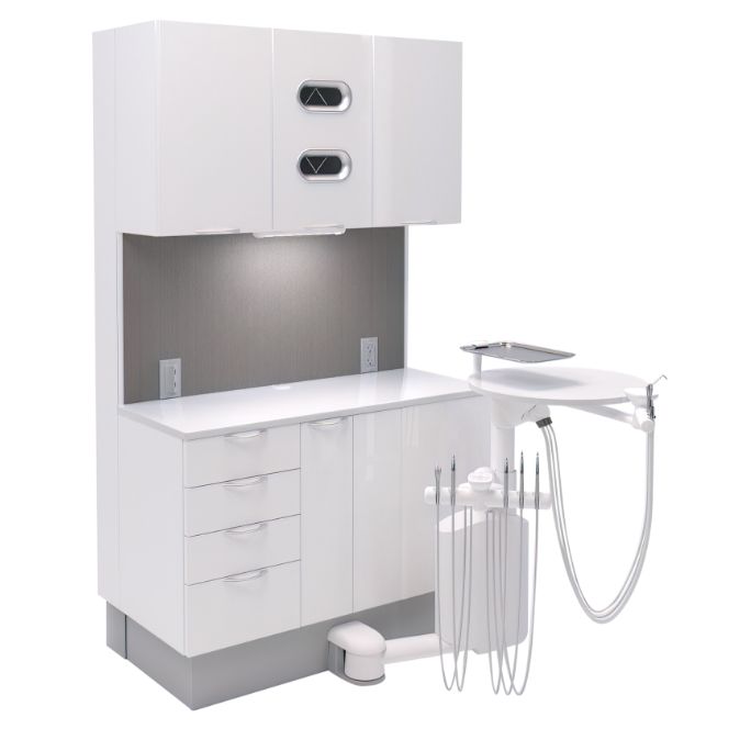A-dec 300 Fleet 12 o'clock dental delivery system
