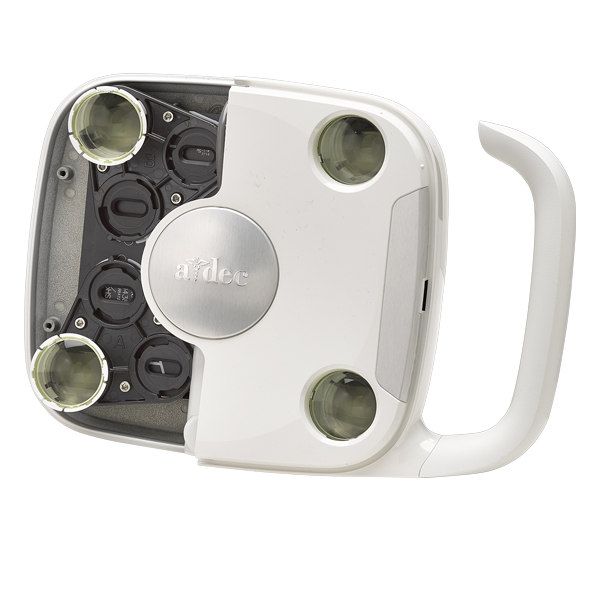 Inside the A-dec 300 LED dental light