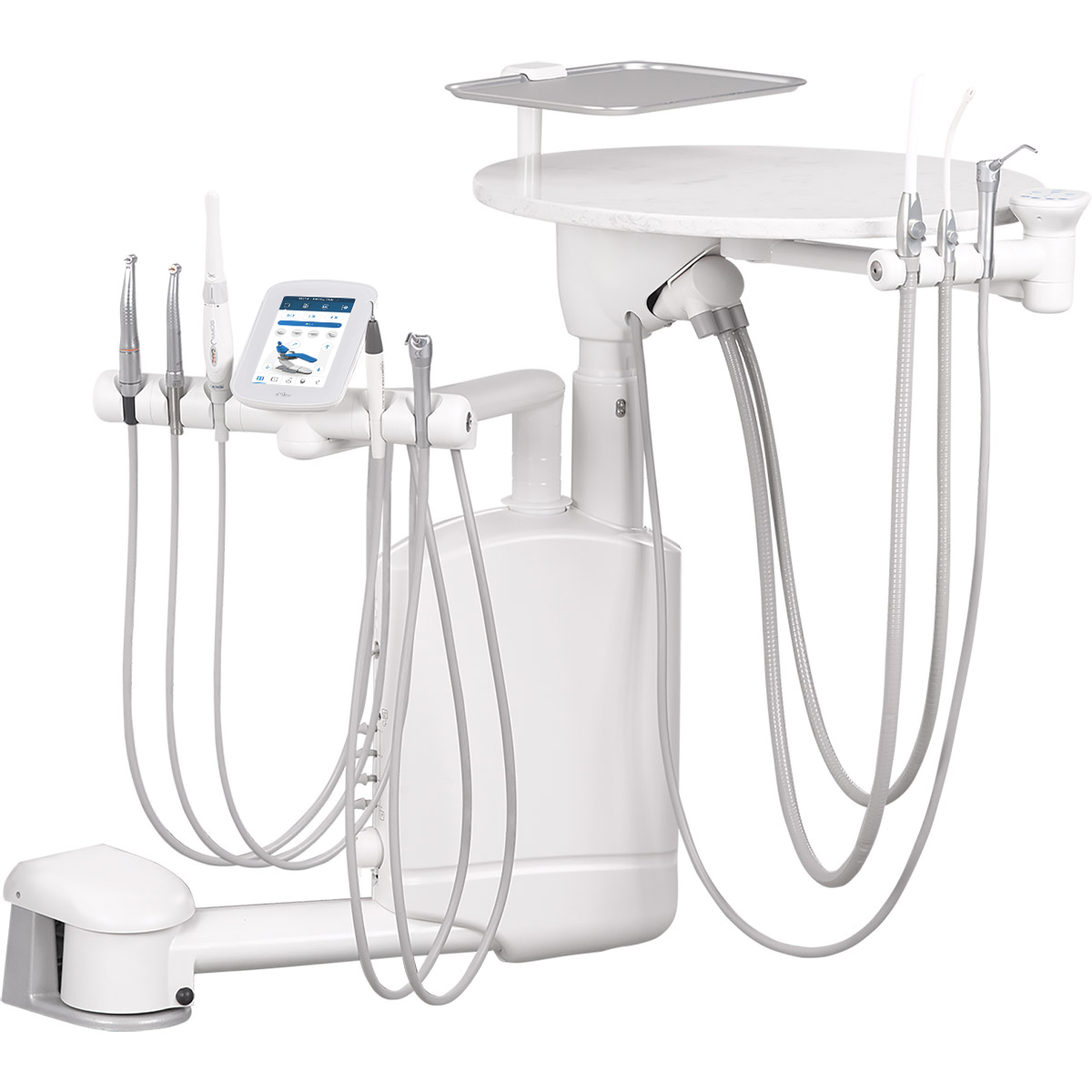 A-dec 300 12 o'clock duo delivery system on a white background