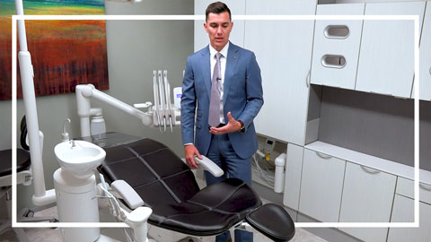 A-dec 500 Dental Chair Cleaning and Disinfecting