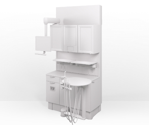 A-dec dental cabinet