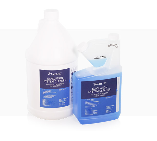 A-dec evacuation system cleaner