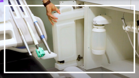 A-dec ICV Vacuum Line Cleaning System