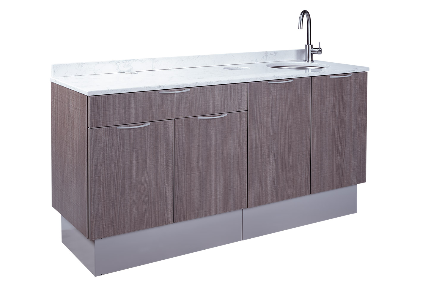 A-dec Inspire 393 side console angled view