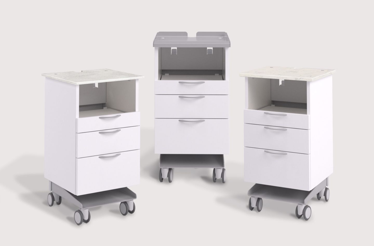 A-dec Inspire 396 procedure dental carts