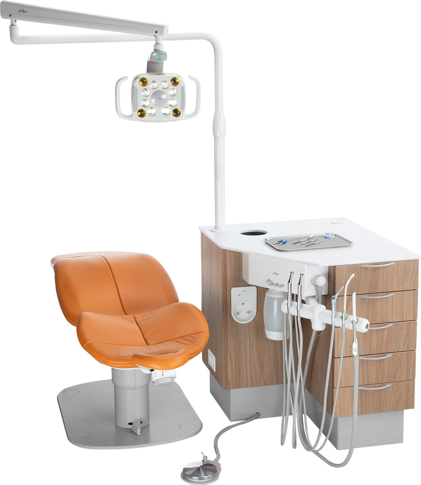 A-dec Specialty Workstation with A-dec Specialty chair