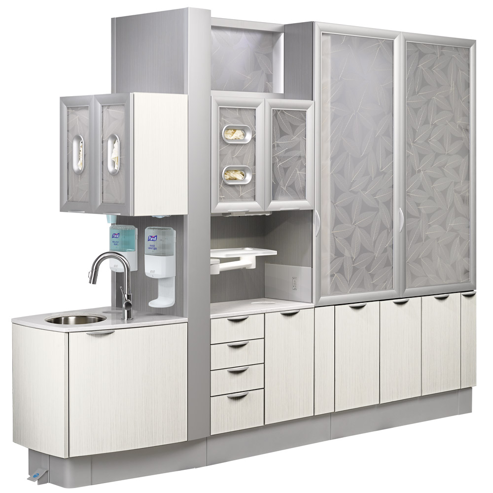 A-dec Inspire 592 central console with infills