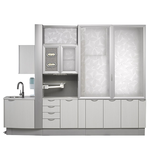 A-dec Inspire 592 central console with infills