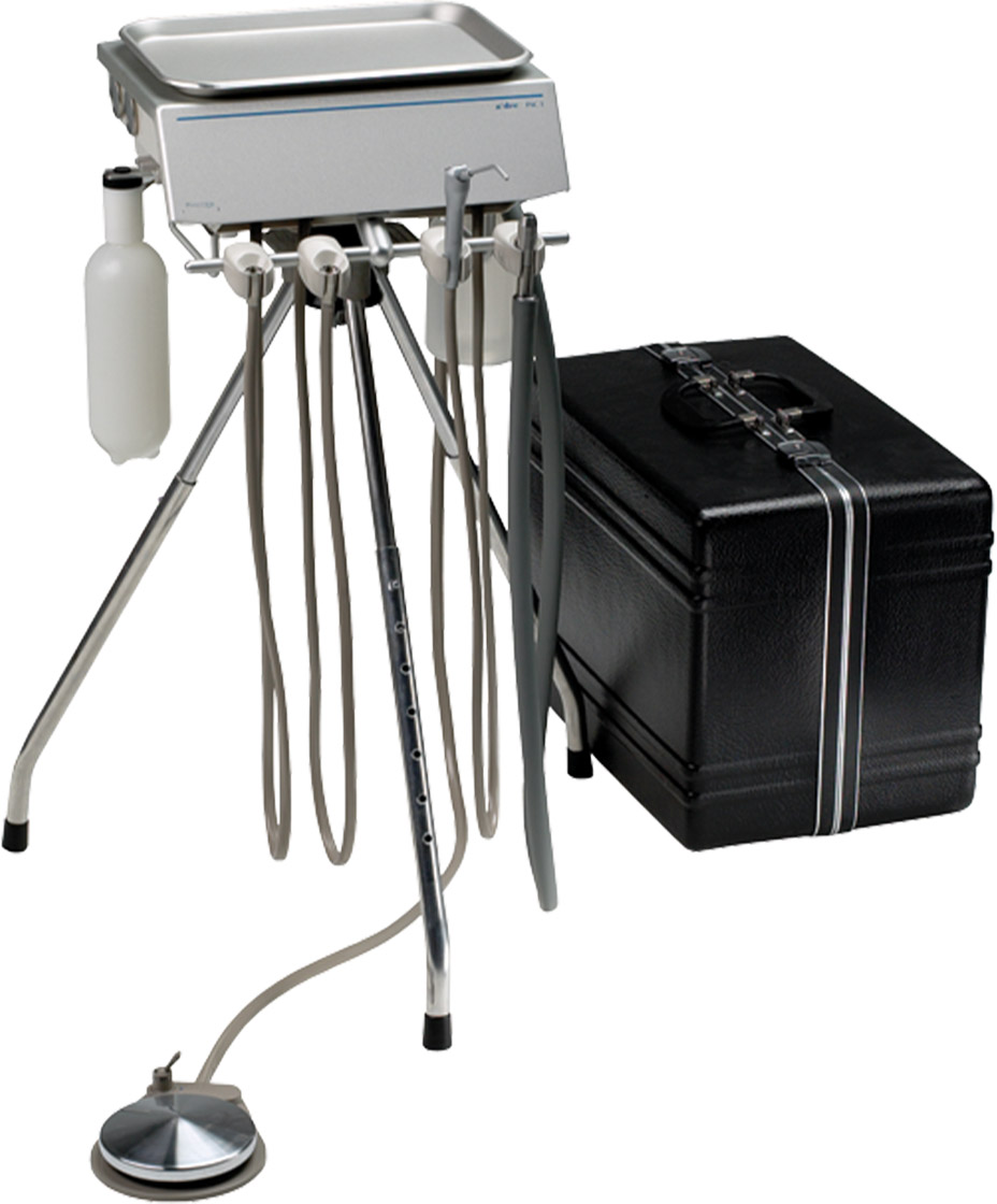 A-dec Pac I portable field unit delivery system