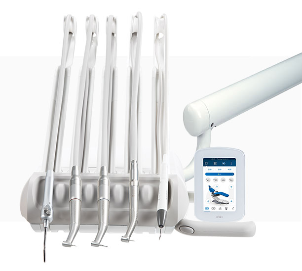 A-dec 300 Pro delivery system with DS5 touchscreen