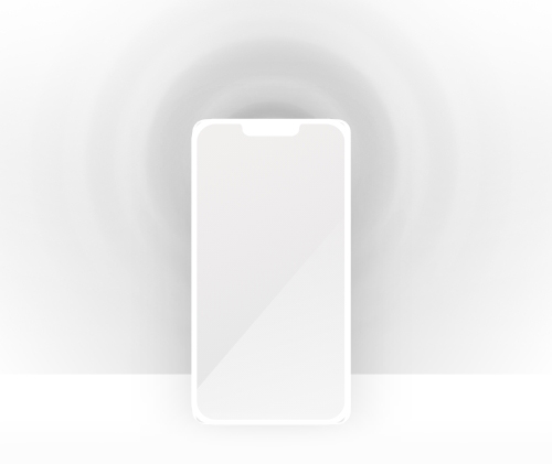 Phone showing A-dec+ connected dentistry