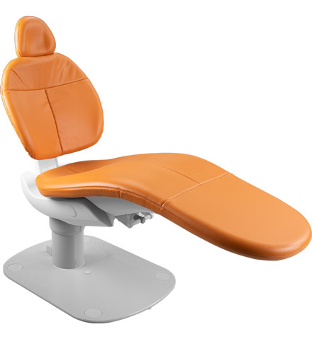 A-dec 317 Specialty Chair with Apricot sewn upholstery