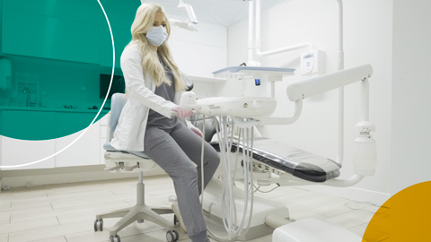 Dr. McAllister shared her dental journey