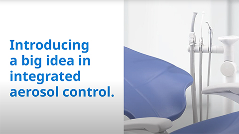 A-dec Large Bore HVE Integrated Aerosol Control video