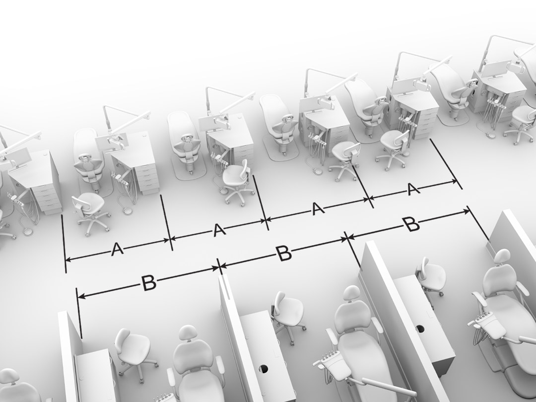 Size comparison of open operatories and closed operatories