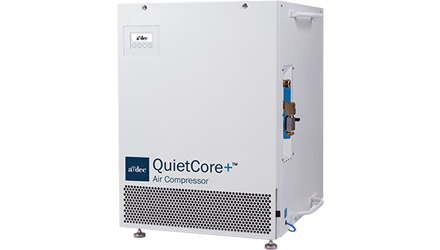 A-dec QuietCore+ dental air compressor