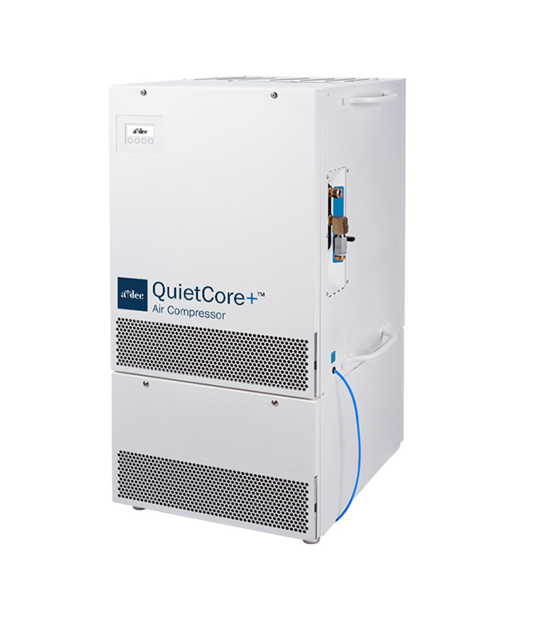 QuietCore+ SC10plus and SC12plus air compressors