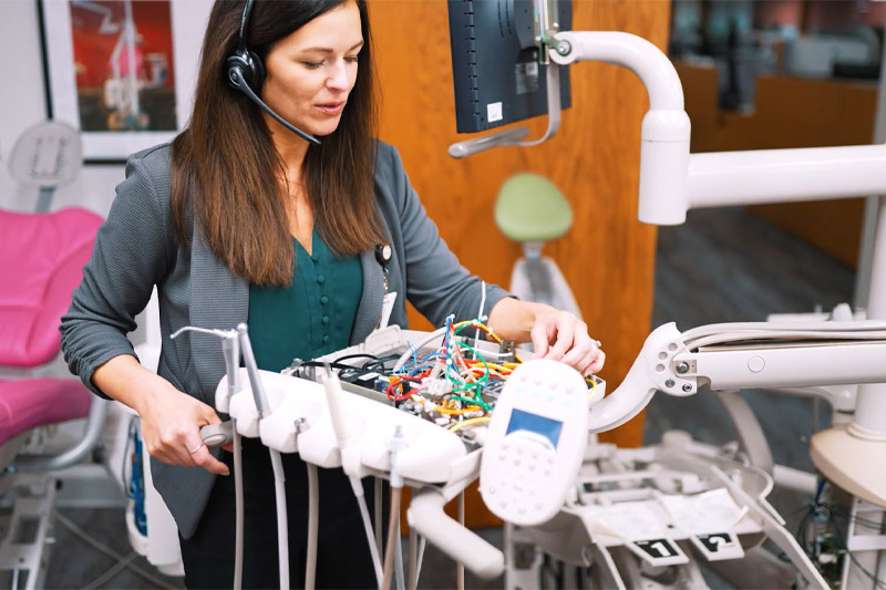 Upgrades and accessories for A-dec dental equipment