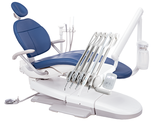 A-dec 300 dental chair with A-dec 300 Pro delivery system