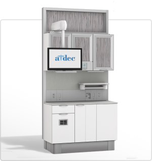 A-dec Inspire 500 dental cabinet