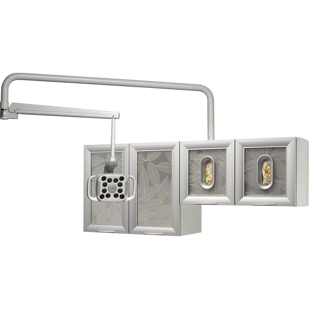 A-dec Inspire 595 wall-mounted dental cabinets