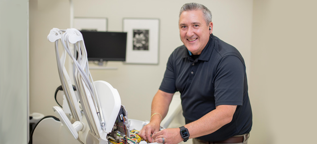 A-dec service representatives will support your dental practice, no matter where you are.