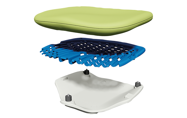 A-dec dental stool components