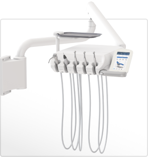 3D model of an A-dec 342 Traditional side mount delivery system