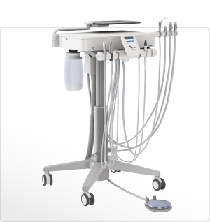 3D model of an A-dec 341pro dental cart delivery system