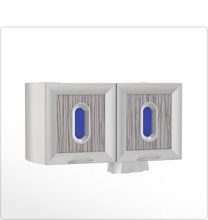 3D model of an A‑dec Inspire 595 wall‑mounted upper cabinet