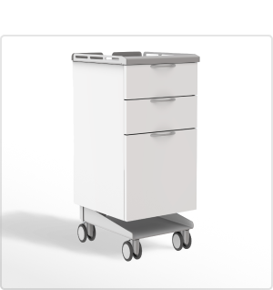 3D model of an A-dec 396 dental cart